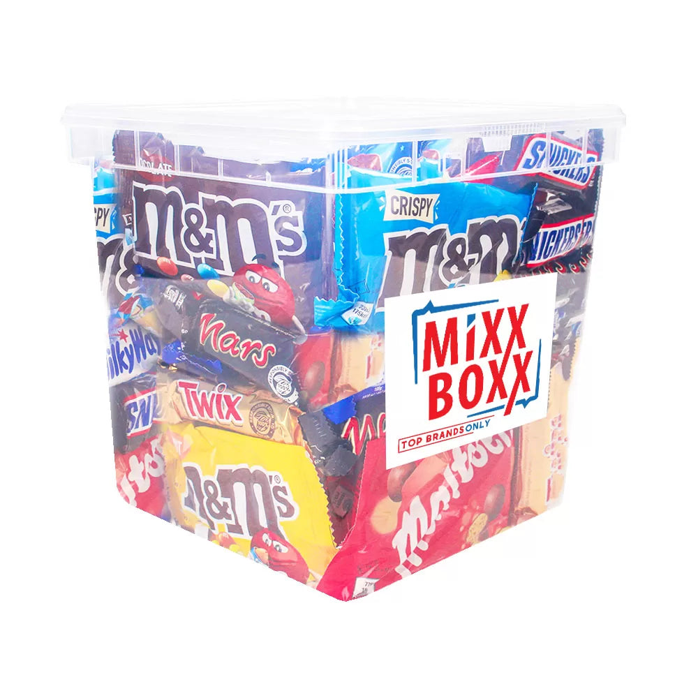 Mars Super Party box - Mars, Snickers, Twix, Milky Way, Maltesers & M&M's - 1500g
