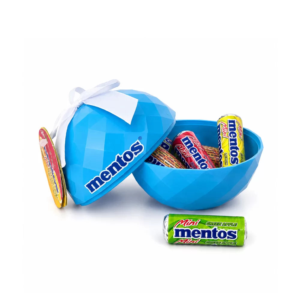 Mentos Fruit mix gift ball - 4 variëteiten - 63g