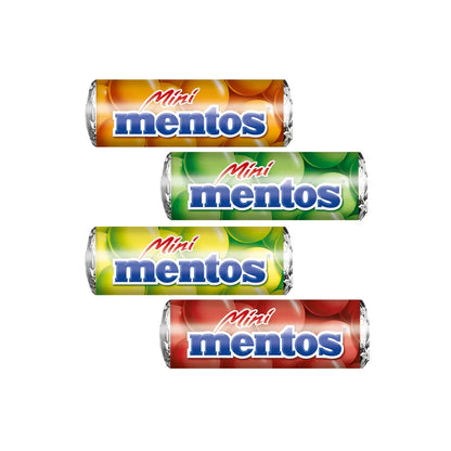 Mentos Fruit mix gift ball - 4 variëteiten - 63g