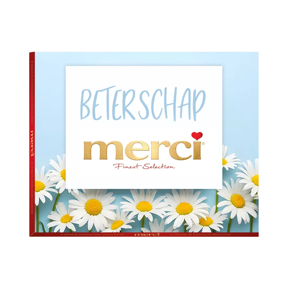 merci "beterschap - 1" - merci Finest Selection Assorted chocolade - 250g