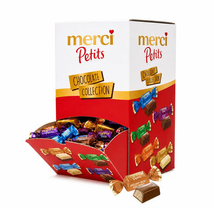 merci Petits chocolate collection - displaybox voor bij de koffie - 1250g