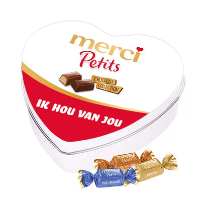 merci Petits Moederdag giftbox pakket met mok "for your smile" - 1065g