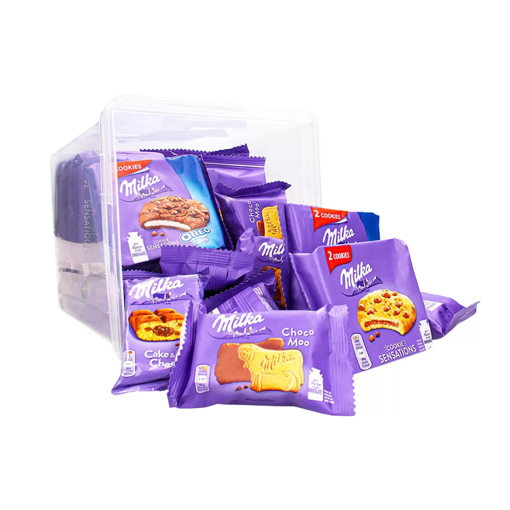 Milka Best of cookies - koekjespakket XL - 24 koekjes - 1084g