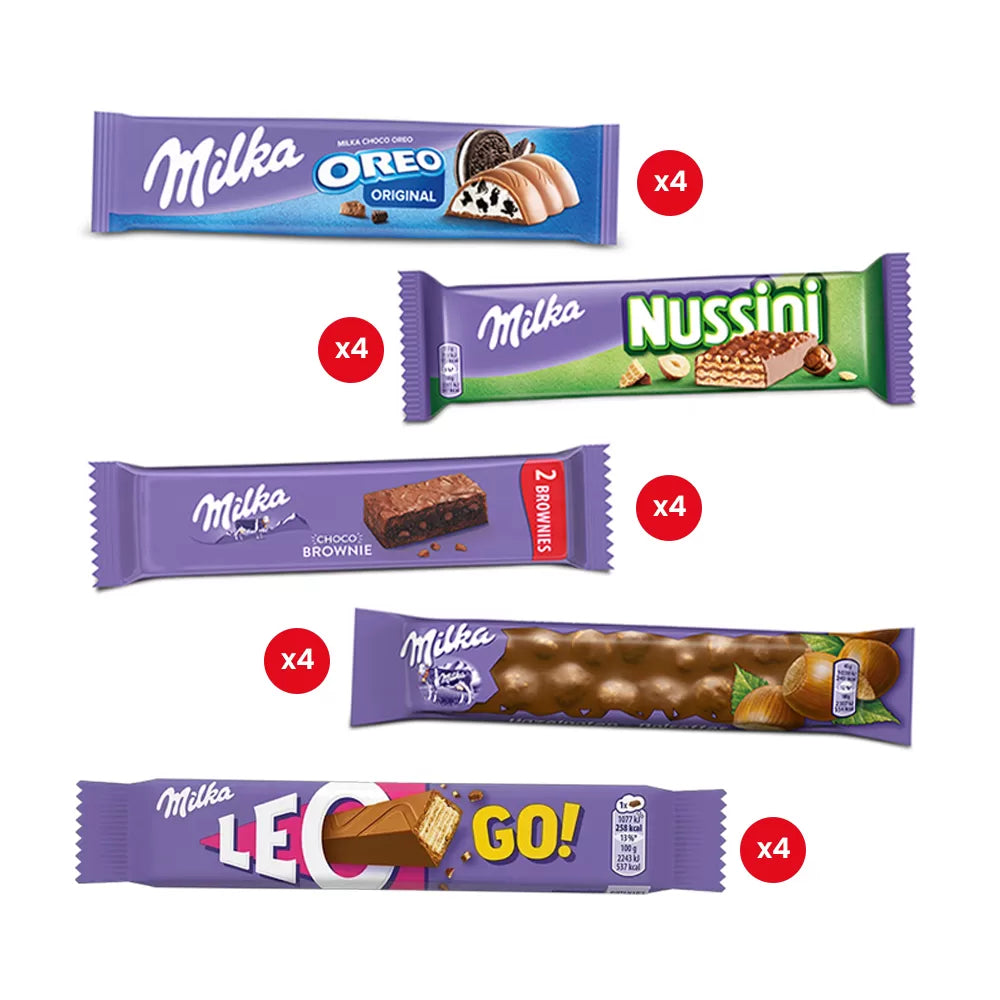 Milka Collection Box - Mix of bars - 846g