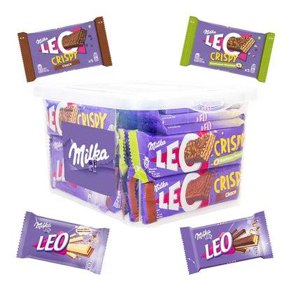 Milka Leo chocolade discovery box - 37 stuks - 4 varianten - 1204g
