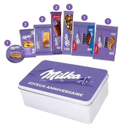 Milka Mix Collection Box "Joyeux anniversaire" - 451g