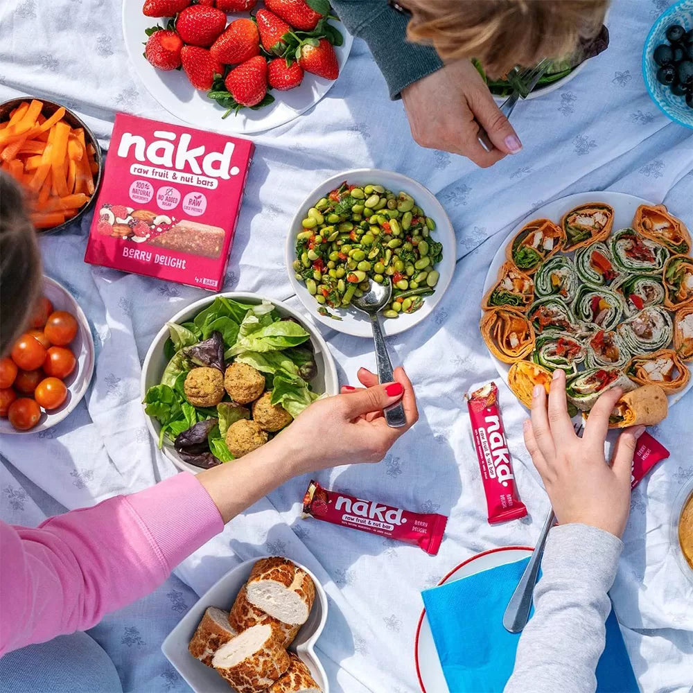 Nakd Berry Delight - vegan fruit bars - 35g x18
