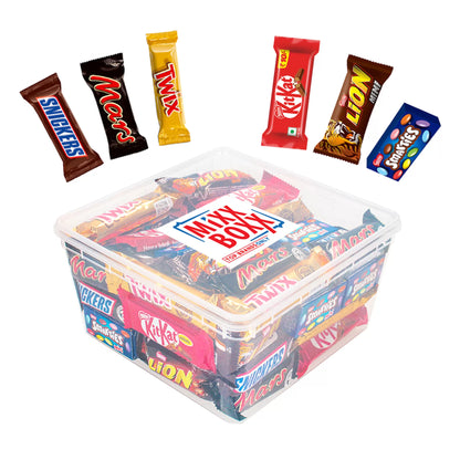 Nestlé & Mars Mini chocolademix - Mars, Twix, Snickers, Lion, KitKat & Smarties - 1067g