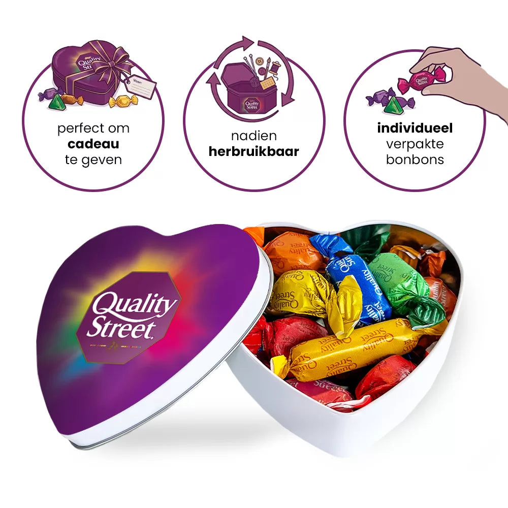 Quality Street geschenkdoos hartje - 160g