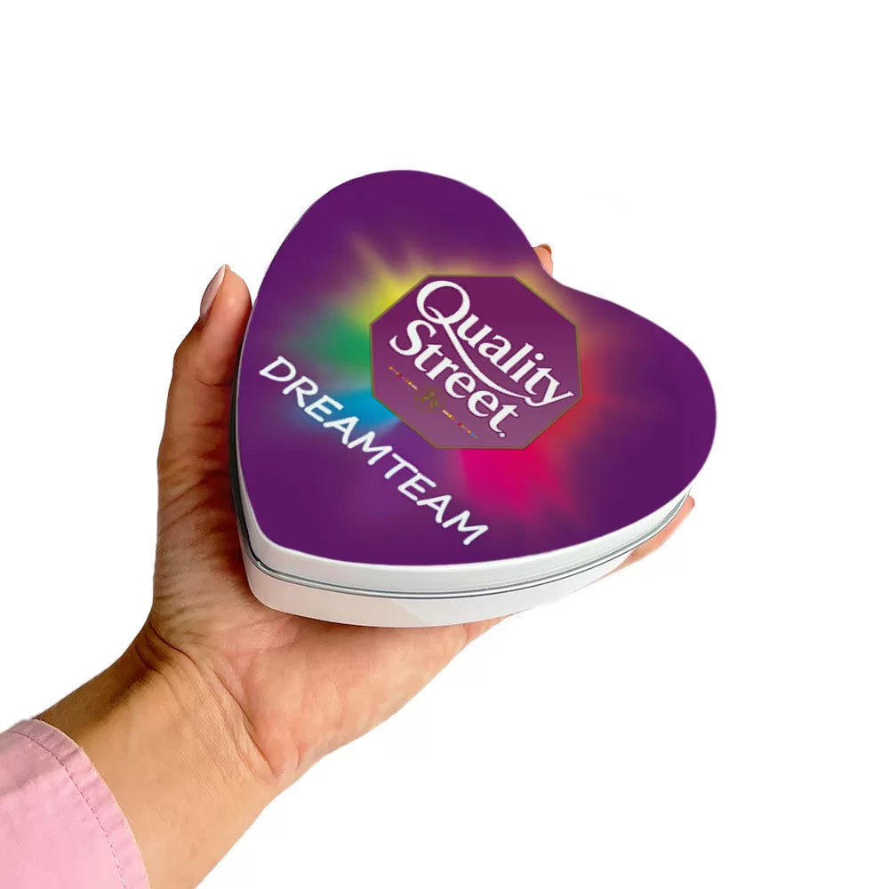 Quality Street geschenkdoos hartje "Dreamteam" - 160g