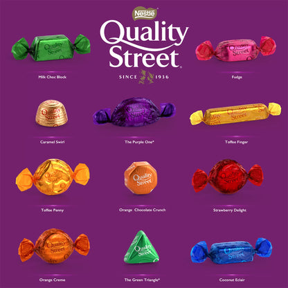 Quality Street geschenkdoos hartje "Happy Birthday" - 160g