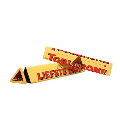 Toblerone melk tinbox "Liefste papa" - 340g