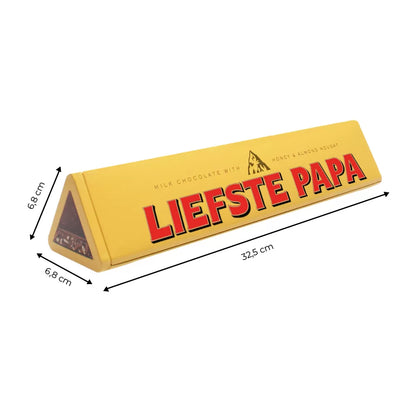 Toblerone melk tinbox "Liefste papa" - 340g