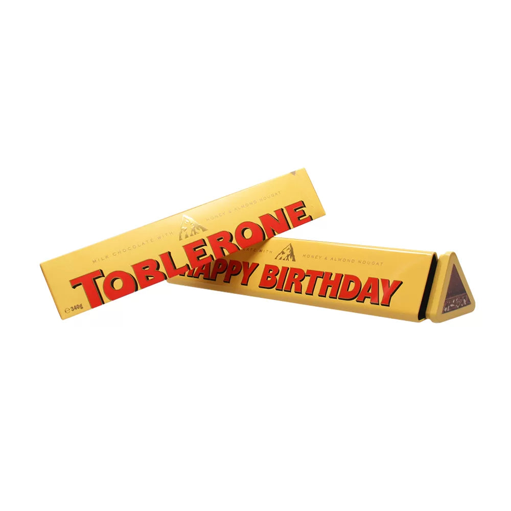 Toblerone premium tinbox 340g - Happy Birthday