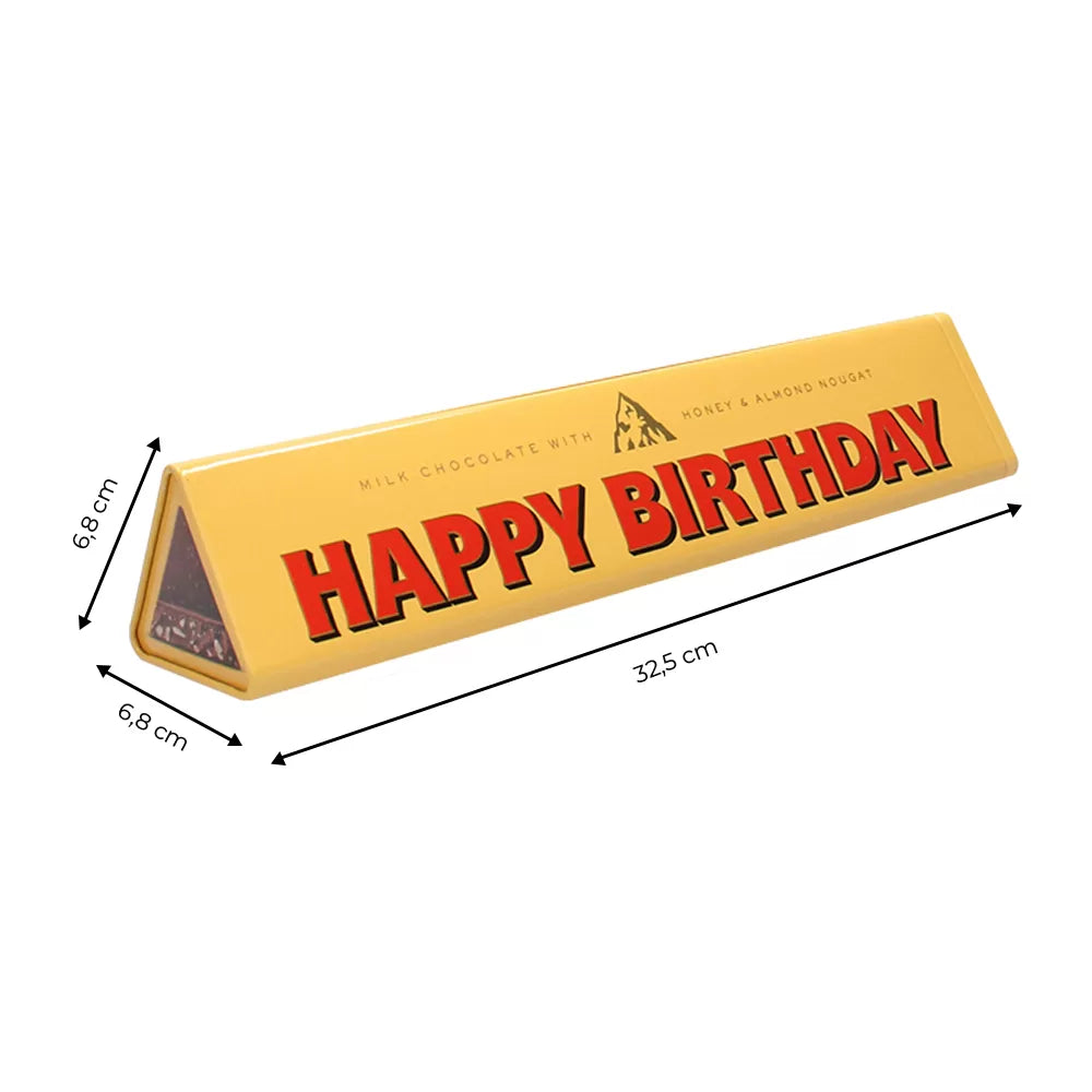 Toblerone premium tinbox 340g - Happy Birthday