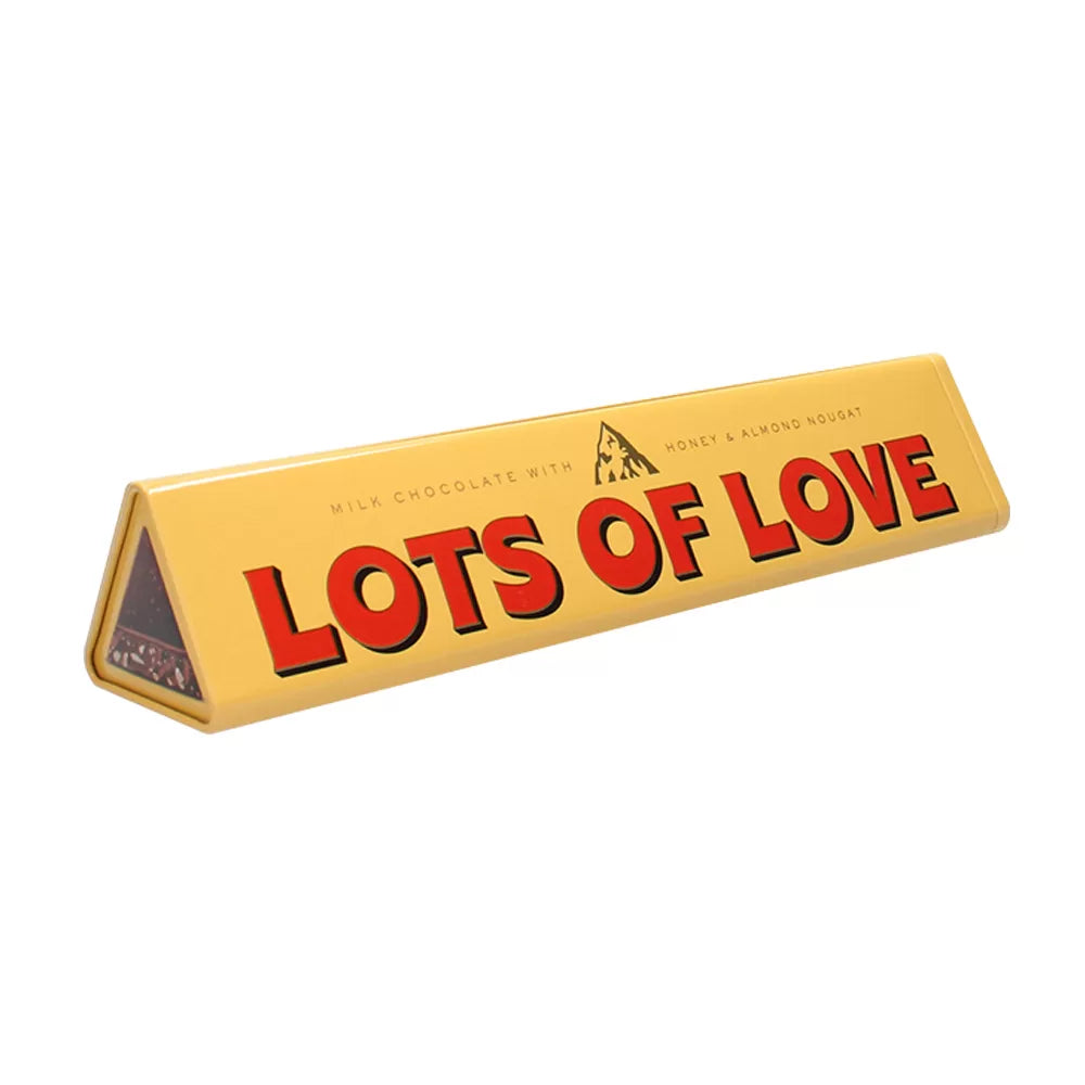 Toblerone premium tinbox 340g - Lots of Love