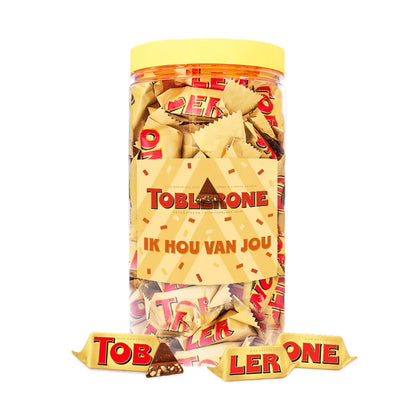 Toblerone Tiny chocolade "Ik Hou Van Jou" - 500g