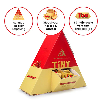 Toblerone Tiny melk displaybox - 480g
